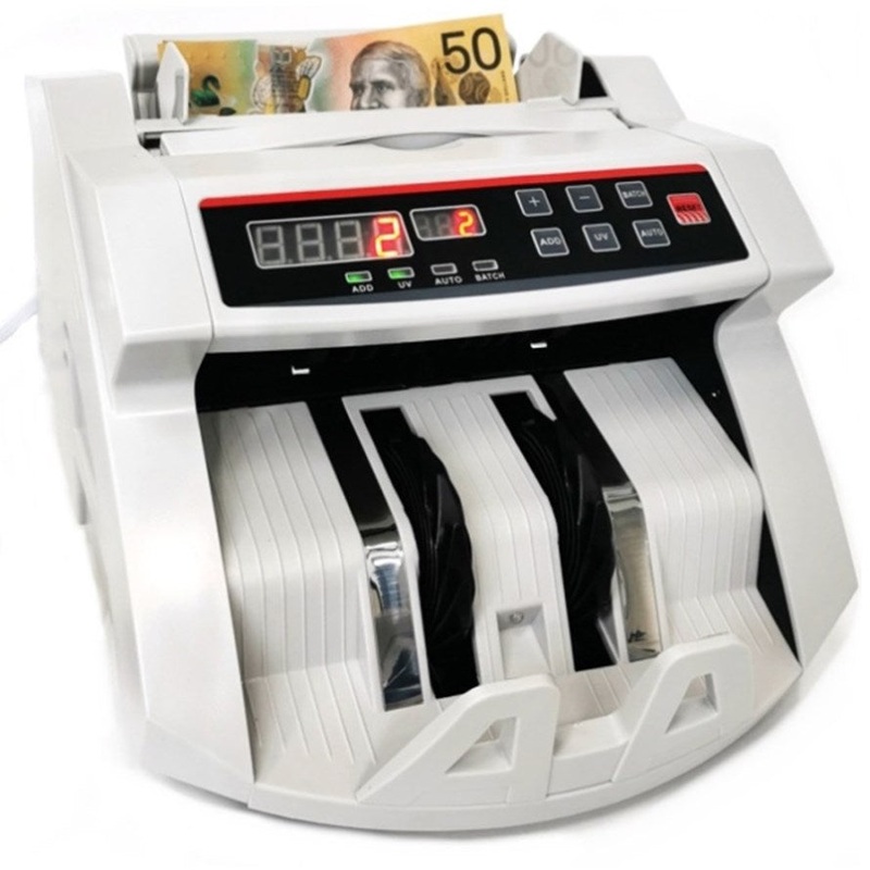 Australian currency notes Cash counter machine + Quantity digital display V201-BBZ0010DG8AU