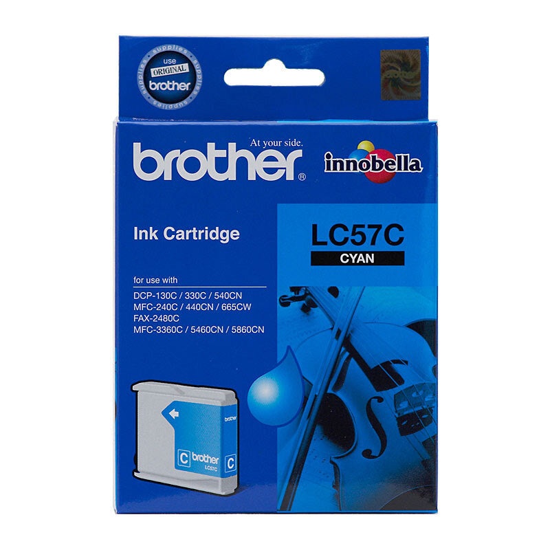 Brother LC57 Cyan Ink Cart DS-B57C