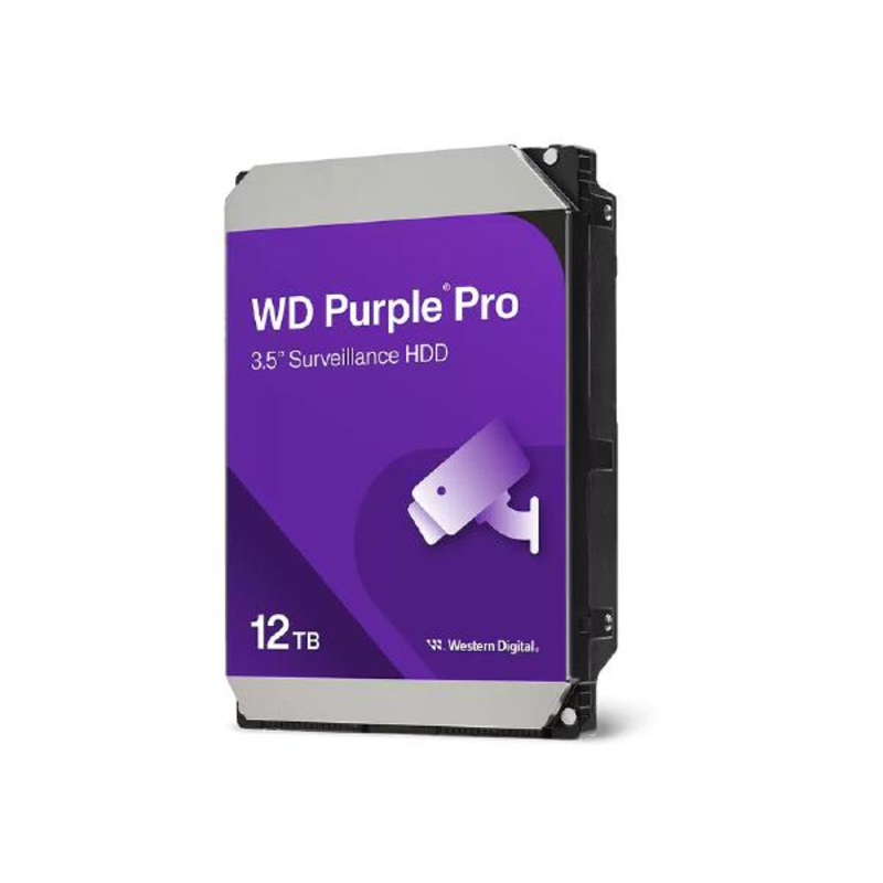 WD Purple HDD 3.5 Internal SATA 12TB 7200 RPM, 5 Year Warranty 06WD122PURP