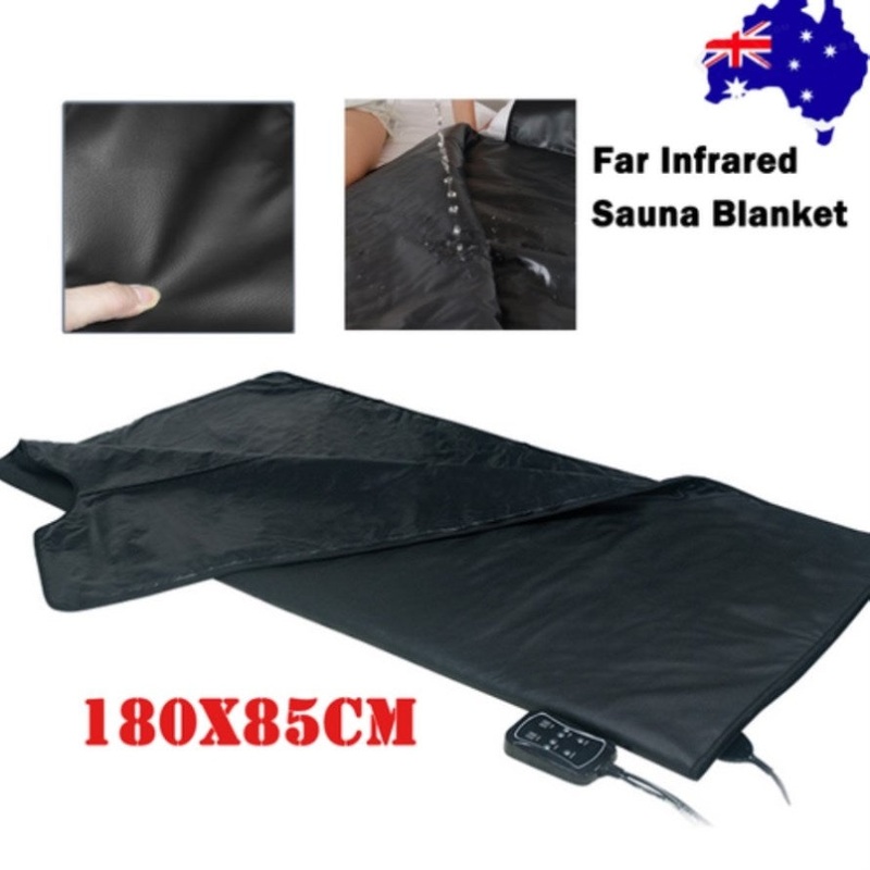 180x85cm Far Infrared Sauna Blanket Leather Slimming Detox Spa Body Shaping Low V201-W13045825