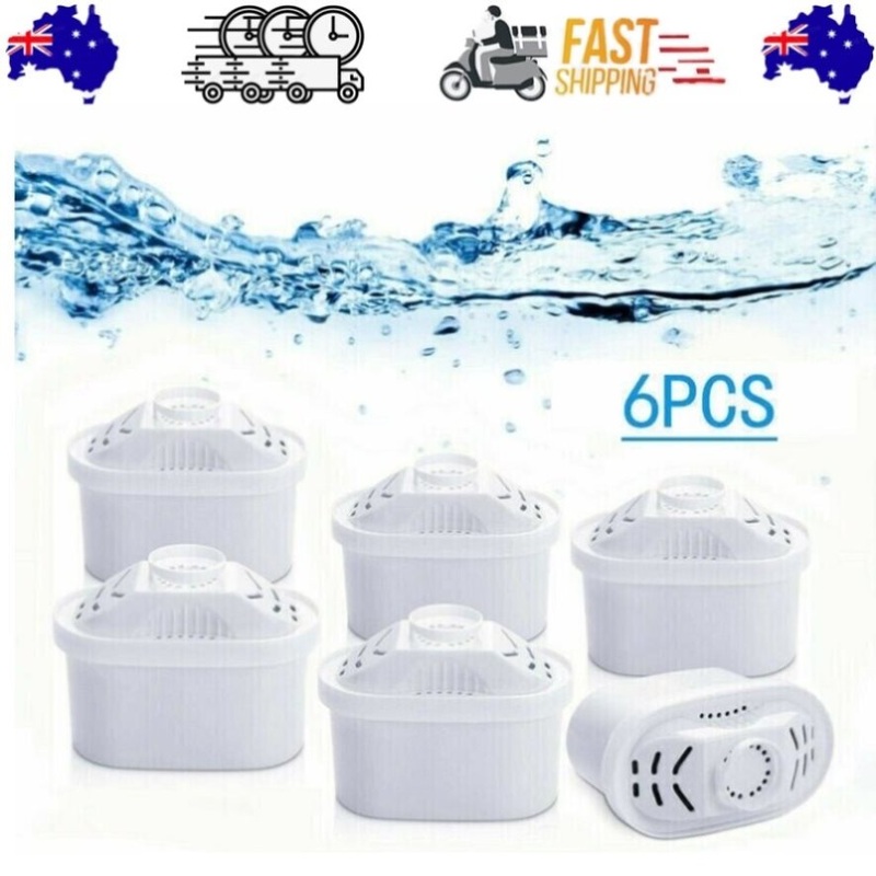 6 Pack BRITA Maxtra Plus Water Filter Jug Replacement Cartridges Refills AU V201-W12466440