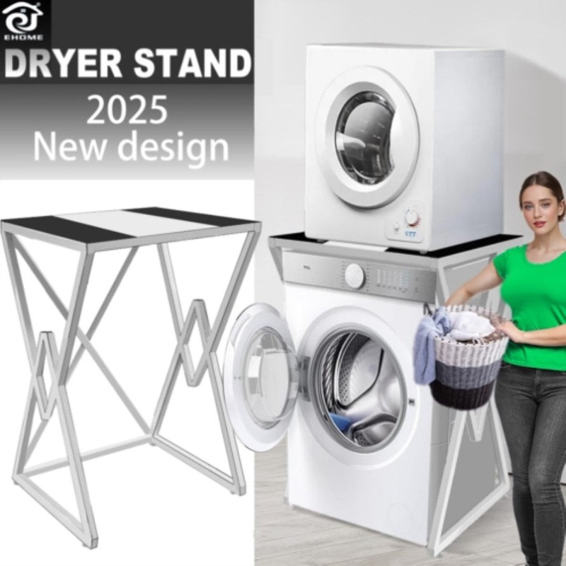 Dryer Stand Shelf Portable Front Loading Washer Machine Dryer Holder AU Stock V201-HOLD6076WH8AU2
