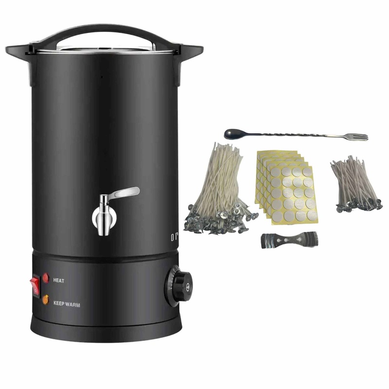 10L Candle Wax Heater Black With Tap And Accessories – Candle Wax Melter V238-SUPDZ-40076971311184