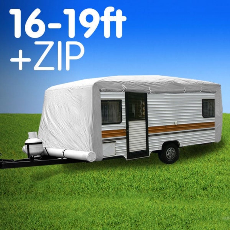 Caravan Cover with zip 16-19 ft COV-WAL-CVN-1619