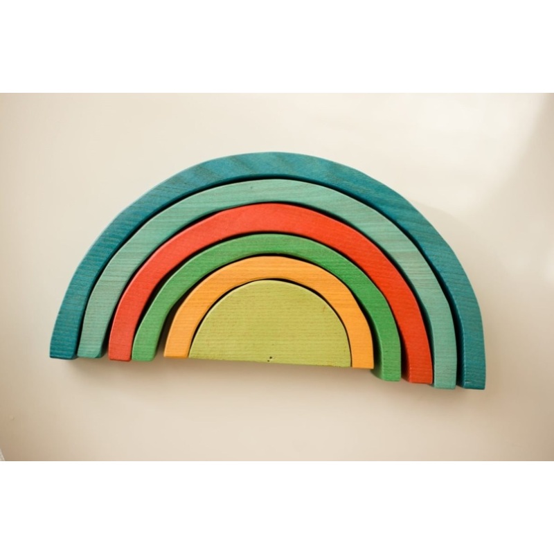 Large Color Rainbow Block Set V59-172