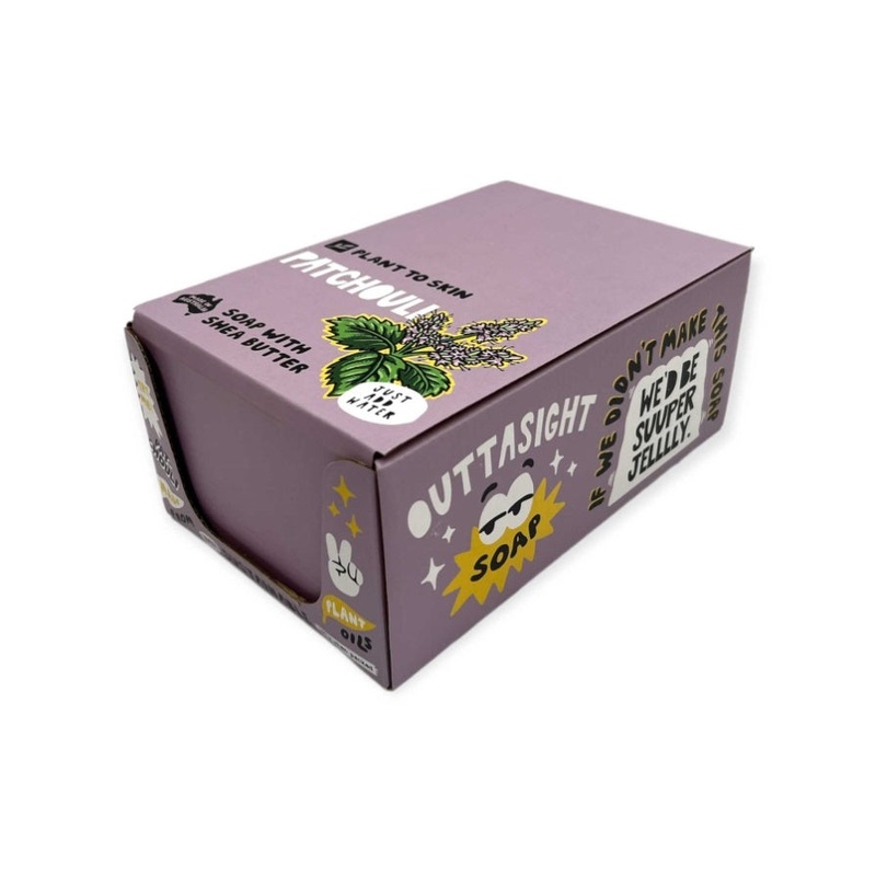 4x 100g Plant Oil Soap Patchouli Scented – Pure Natural Vegetable Bar V238-SUPDZ-39894038970448