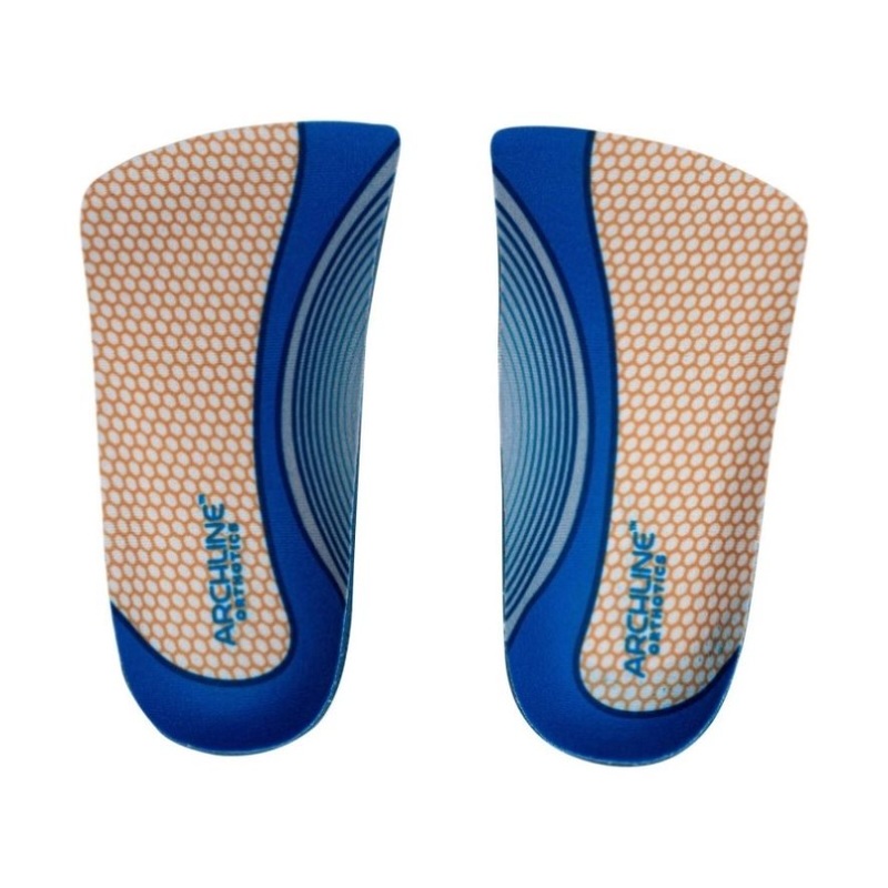 ARCHLINE 3/4 Slim Orthotics Plantar Fasciitis Insoles Balance Support Relief – EUR 42 V563-ARO170-EUR42
