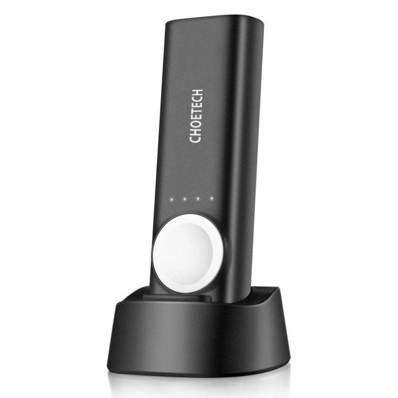 CHOETECH T315 2-in-1 Portable Wireless iWatch Quick Charger 5000mAh Power Bank V28-ELECHOT315