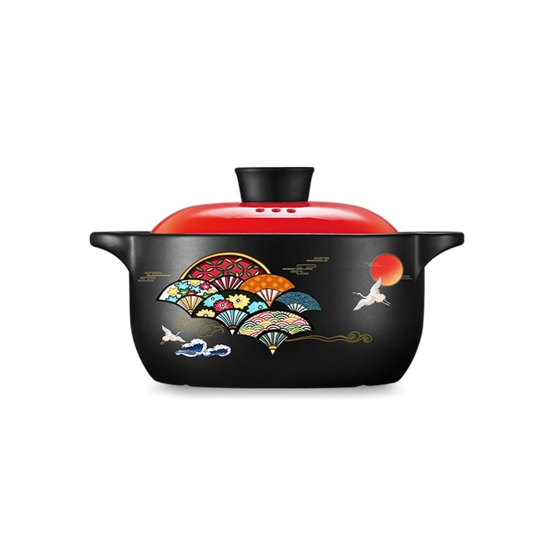 Color King Casserole with Lid Red V28-COLORKING4LRED