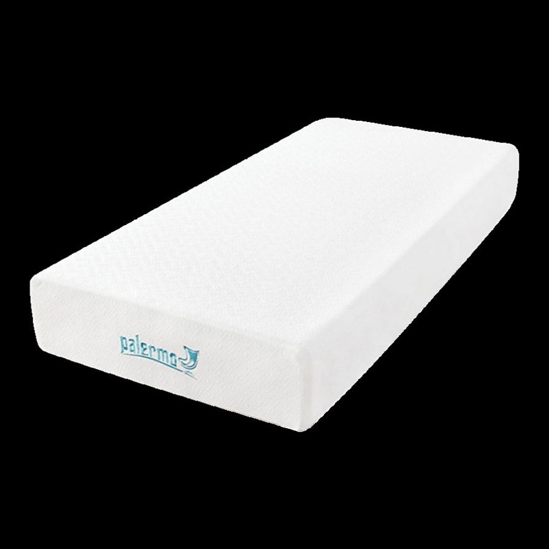 Palermo Single 25cm Gel Memory Foam Mattress – Dual-Layered – CertiPUR-US Certified V63-821921