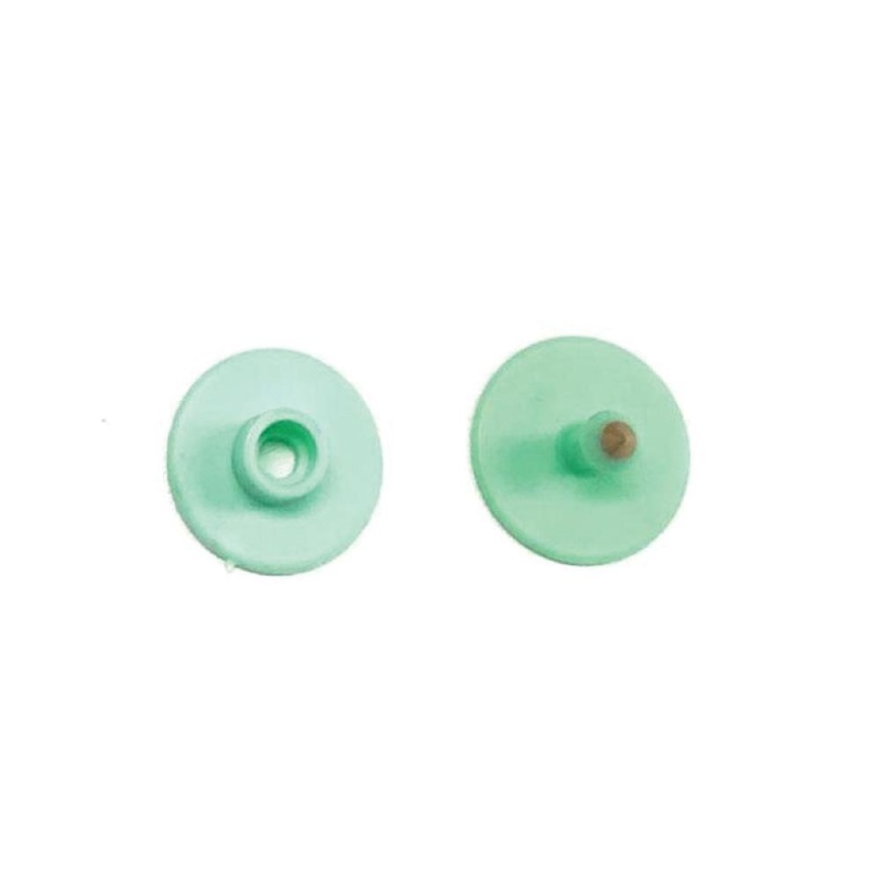 100x Cattle Ear Tags Set – Round Green Blank Pig Sheep Goat Cow Livestock Label V238-SUPDZ-21828801855568