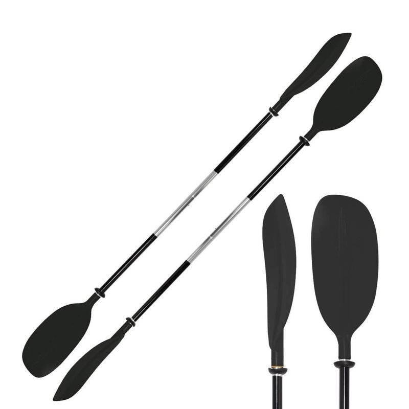 2.17M Kayak Paddle – Curved Blade Position Shift Oar Aluminium Shaft V238-SUPDZ-40031271714896
