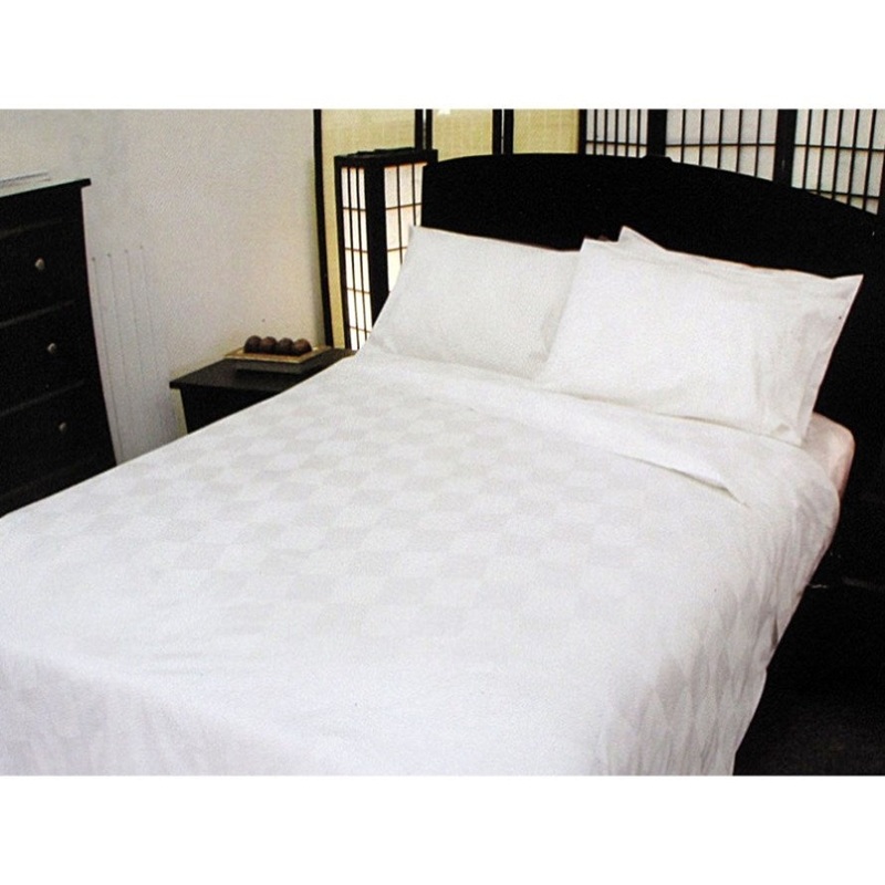 Orient Sense Dominic White Quilt Cover Set – Double V442-ORS-QUILTCS-DOMINIC-WHITE-DS
