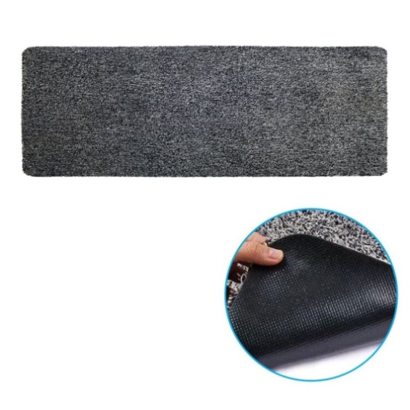 Amazing Absorbent Runner Mat 150 x 57 cm Black/Charcoal/White V442-BZO-MISC-RUNNERMAT-BLACK-RE