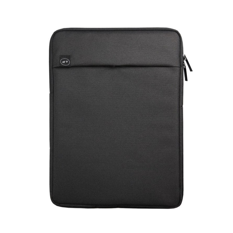 13 inch Laptop Sleeve Padded Travel Carry Case Bag M size LUKE BLACK V274-OF-DST-LAPBG109M-BK