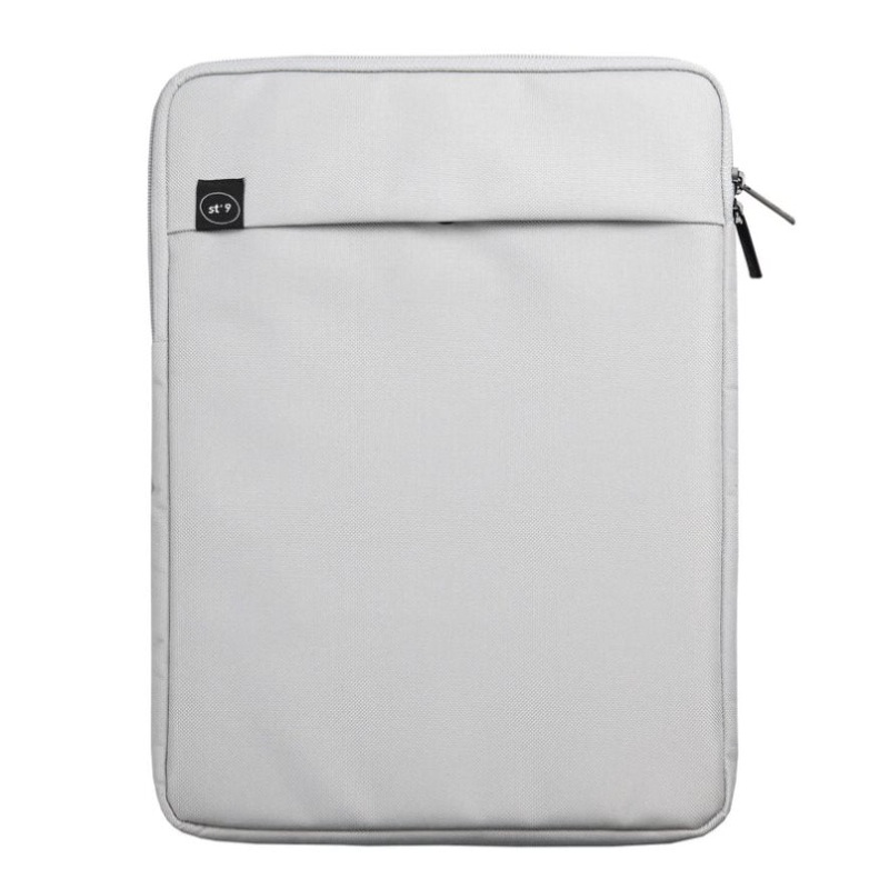 15 inch Laptop Sleeve Padded Travel Carry Case Bag L size LUKE GREY V274-OF-DST-LAPBG109L-GY