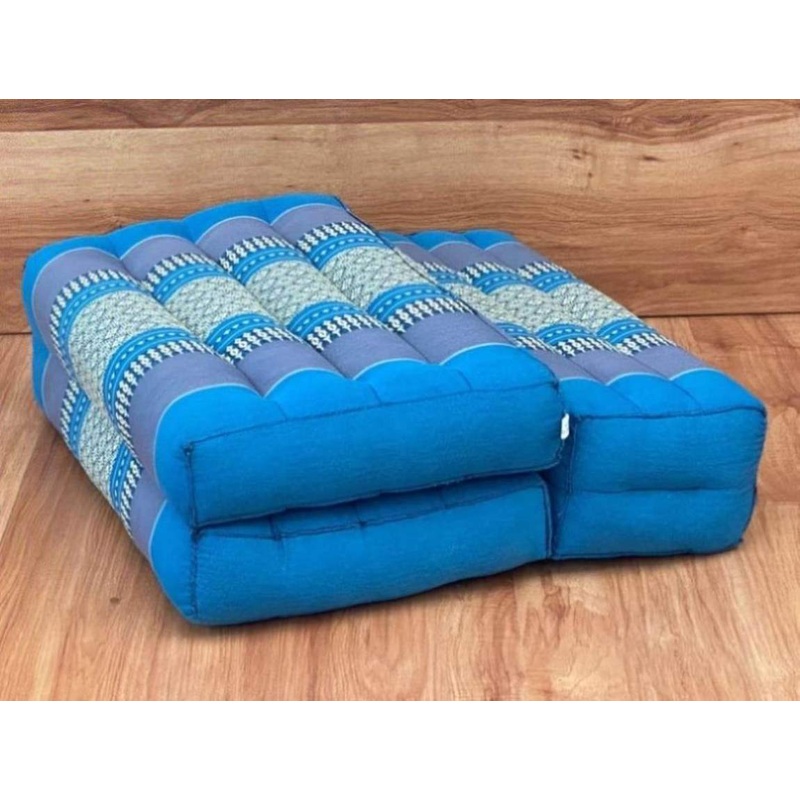 3-Fold Zafu Meditation Cushion Set Blue Medium Size V277-TTP3SEATBLUEMYSTOCK