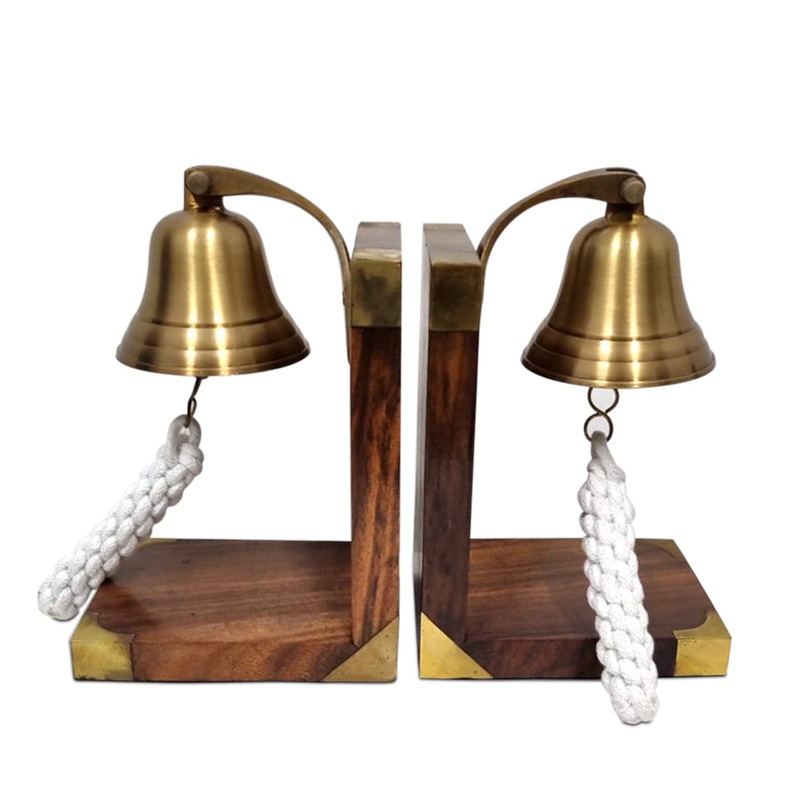 Brass Bookend – Anchor Bell V440-BE101