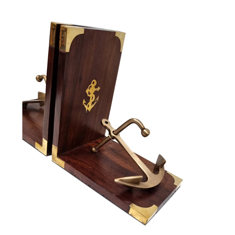Brass Bookend – Anchor V440-BE102