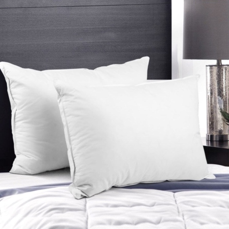 Giselle Bedding Goose Feather Down Pillow Twin Pack PILLOW-GOOSE-X2