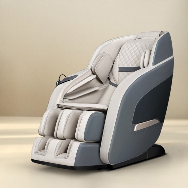 Livemor Massage Chair Electric Recliner Massager Grey Decima MASCHR-PRO-GY