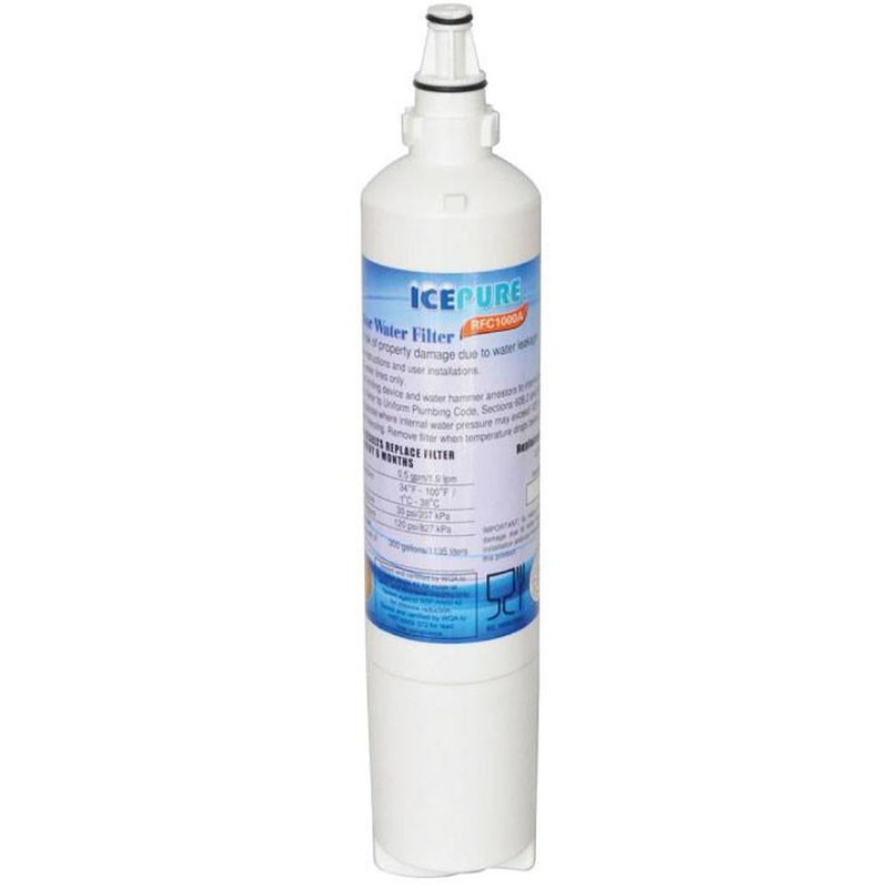 4 FRIDGE WATER FILTER For LG LT600P 5231JA2005 5231JA2006 5231JJ2001C V238-SUPDZ-16803018502
