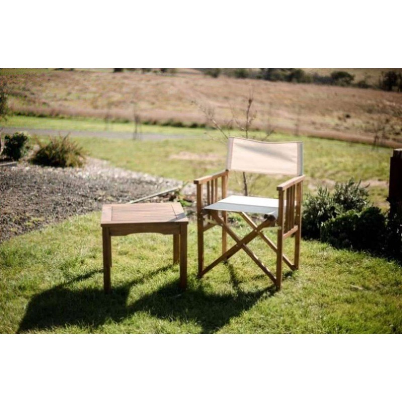 Director Chair and Side Table V179-QF-EVE-DIR