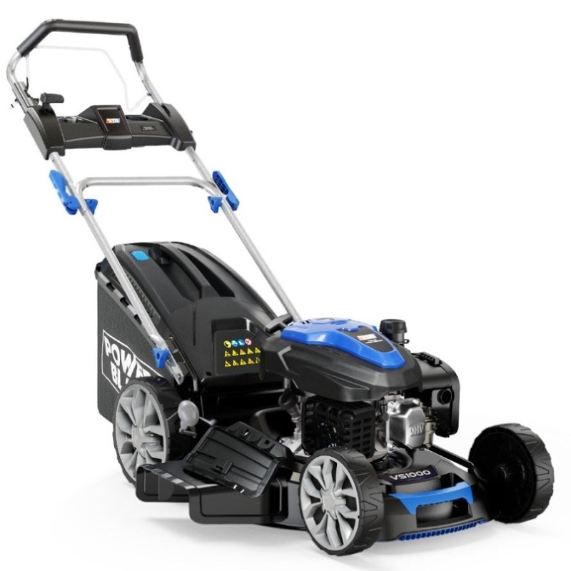 PowerBlade 22 224cc Self-Propelled Lawn Mower, Electric Start, 7 Height, Steel Deck, Deck Wash V219-MOWSPRPB22EA