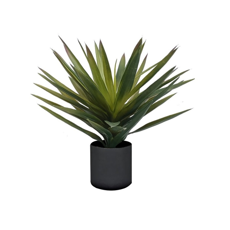 SOGA 45cm Yucca Plant Giant Palm Lily Artificial Plant Tabletop Home Accent Decor APLANTFHJM045