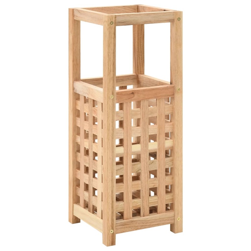 Umbrella Stand Solid Walnut Wood 18x18x50 Cm 43_247104