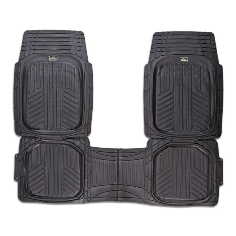 CMT Car Mats TRAILBLAZER 3 Piece Rubber Black V121-CMT3TRA04