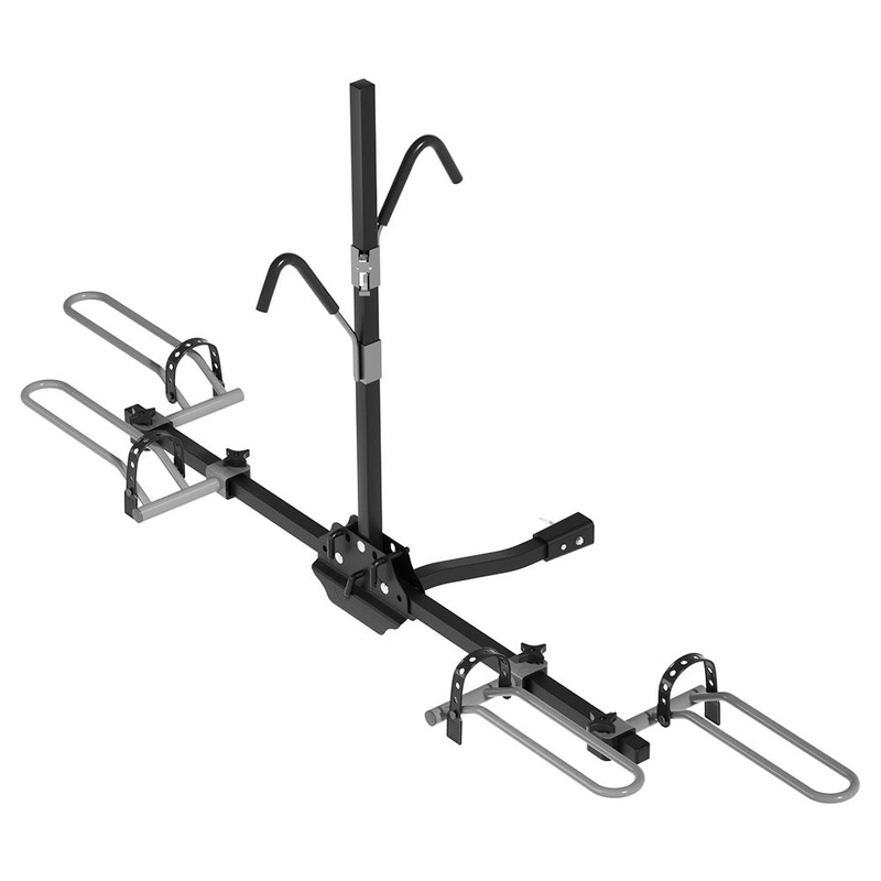Giantz 2 Bicycle Bike Rack Car 2 Hitch Mount Platform Foldable Black,Giantz 2 Bicycle Bike CAR-B-BK-CARRIER-EURO2-BK