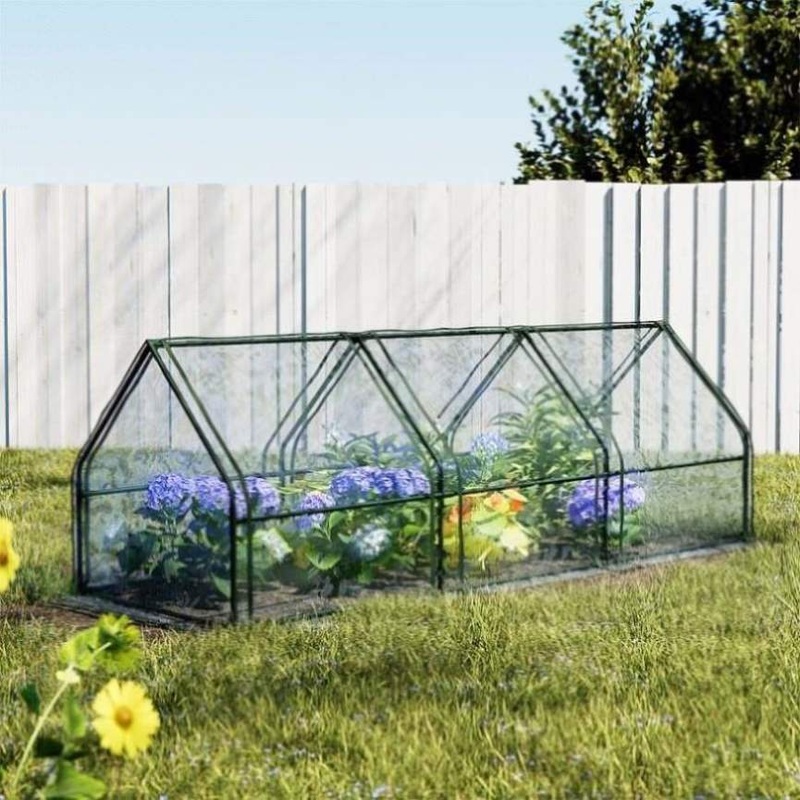 Green Fingers Greenhouse 2.7×0.9×0.9M Mini Green House Raised Garden Bed Planter Box GH-MINI-F-270X92-TP