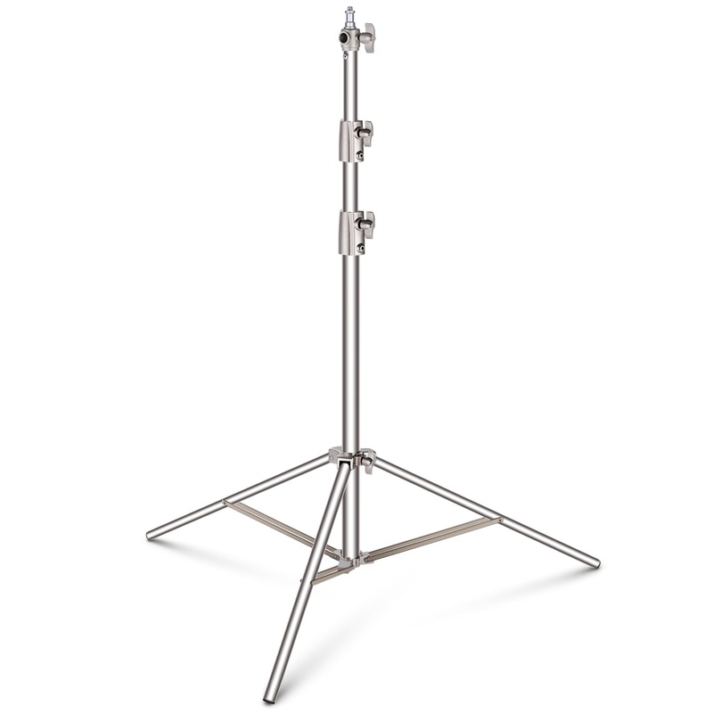 Hridz Stainless Steel 2.8m Heavy Duty Light Stand for Studio Softbox Bowen Lights Photography Studio V571-32850535469