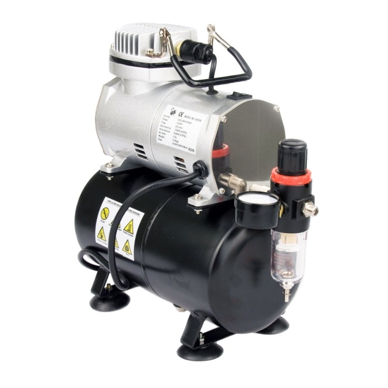 Air Brush Compressor for Air Brush Spray 1/6HP 3L V274-HB-AS186