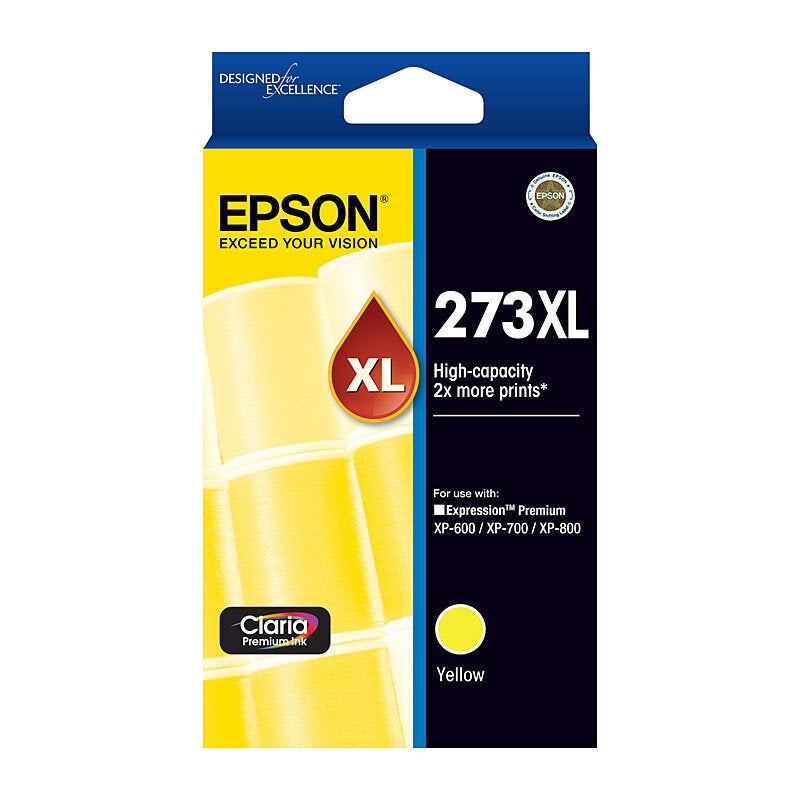 Epson 273XL Yellow Ink Cart DS-E273YXL