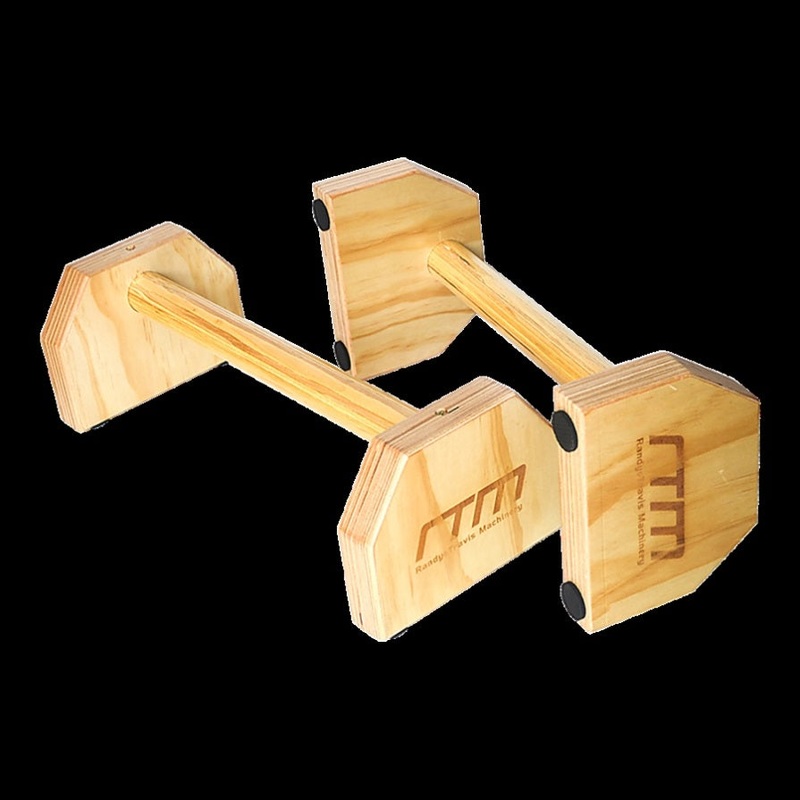 Wooden Parallette Bars Push Up & Dip Workouts V63-822501