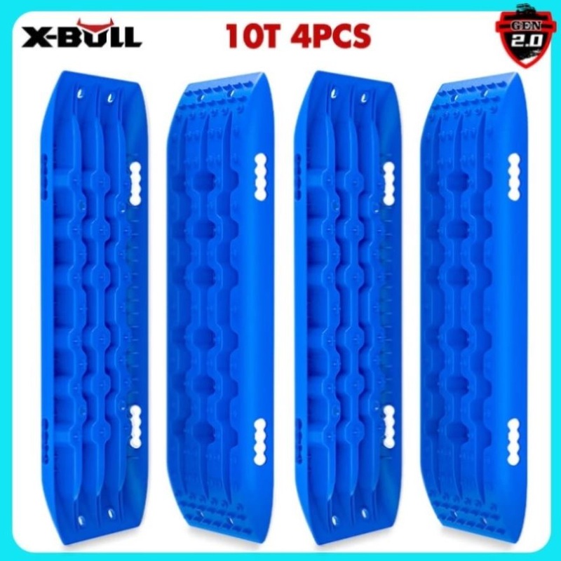 X-BULL Recovery tracks Sand tracks 2 pairs Sand / Snow / Mud 10T 4WD Gen 2.0 – blue V211-AUEB-XBST005-2