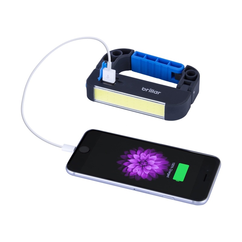 Brillar Powerbank Carabiner Torch 2200mAh – Blue V915-BR0043-BL