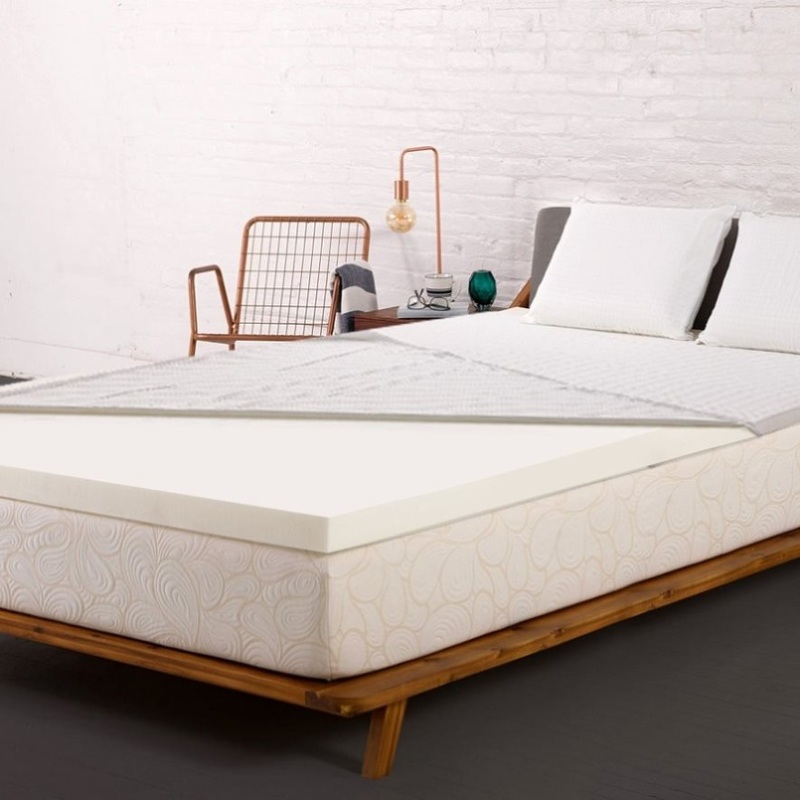 Giselle Bedding Memory Foam Mattress Topper 8cm King MATTRESS-TOP-8-K