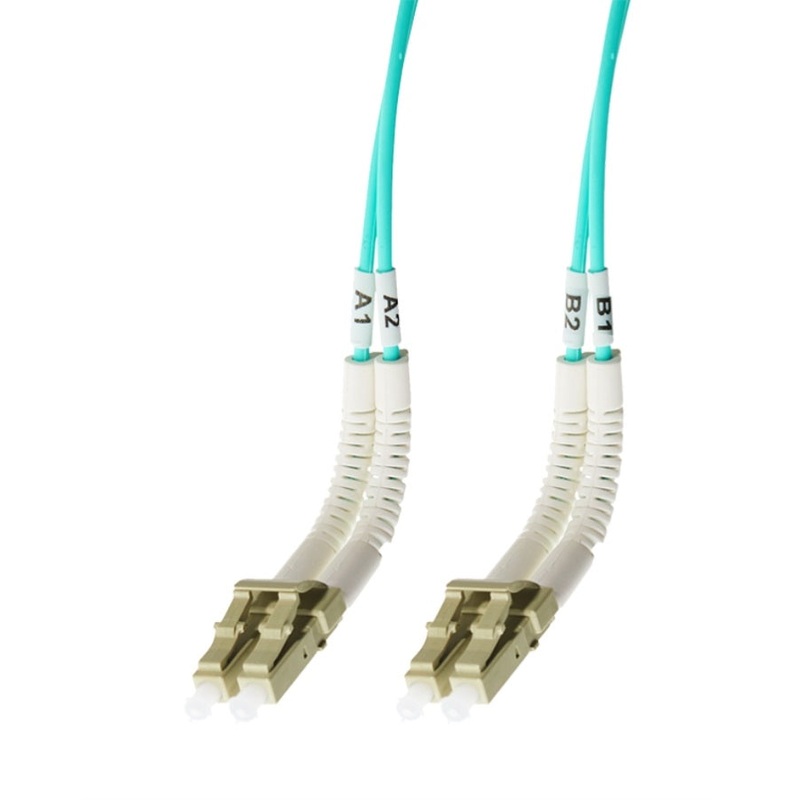 2m LC Flexi Boot OM4 Multimode Fibre Optic Duplex Patch Lead 015.010.4103
