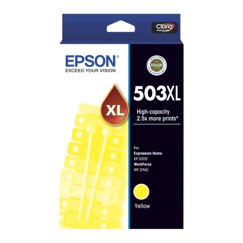 Epson 503XL Yellow Ink Cart DS-E503YXL