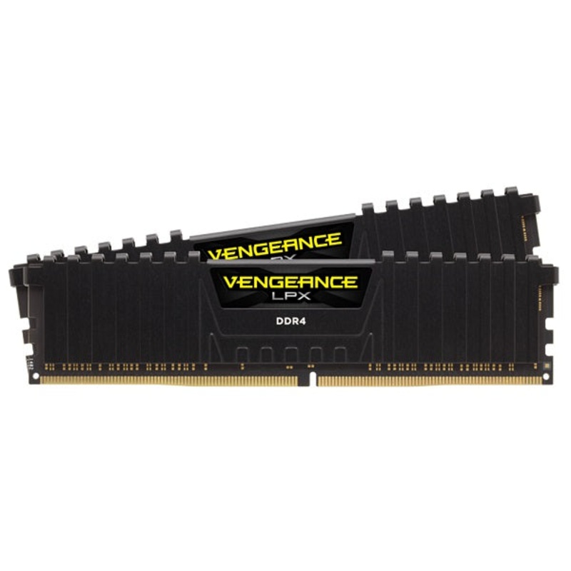 CORSAIR Vengeance LPX 64GB 2x32GB DDR4 3200MHz C16 1.2V XMP 2.0 Black Aluminum Heat Spreader Desktop V177-L-MECMD4VL2X32GC16