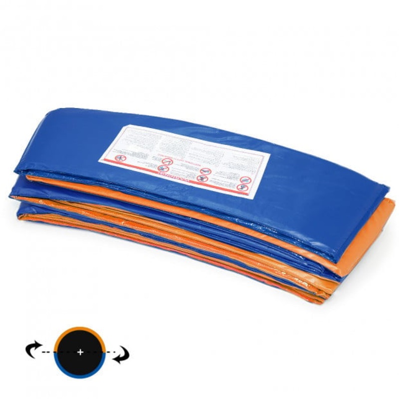 Reversible Replacement Trampoline Spring Safety Pad – Orange/Blue TRP-PAD-ORBU-12