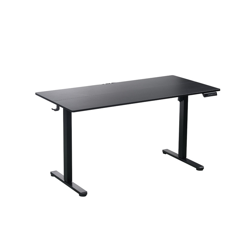 140 x 70cm Electric Standing Desk Height Adjustable Motorised Electric Sit Stand in Black V563-68416