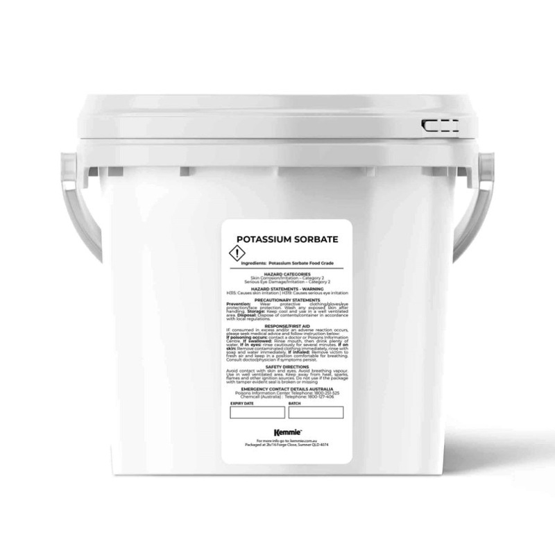 2Kg Potassium Sorbate Granules Tub Food Grade Preservative Cosmetics Brew Skin E202 V238-SUPDZ-28716298010704
