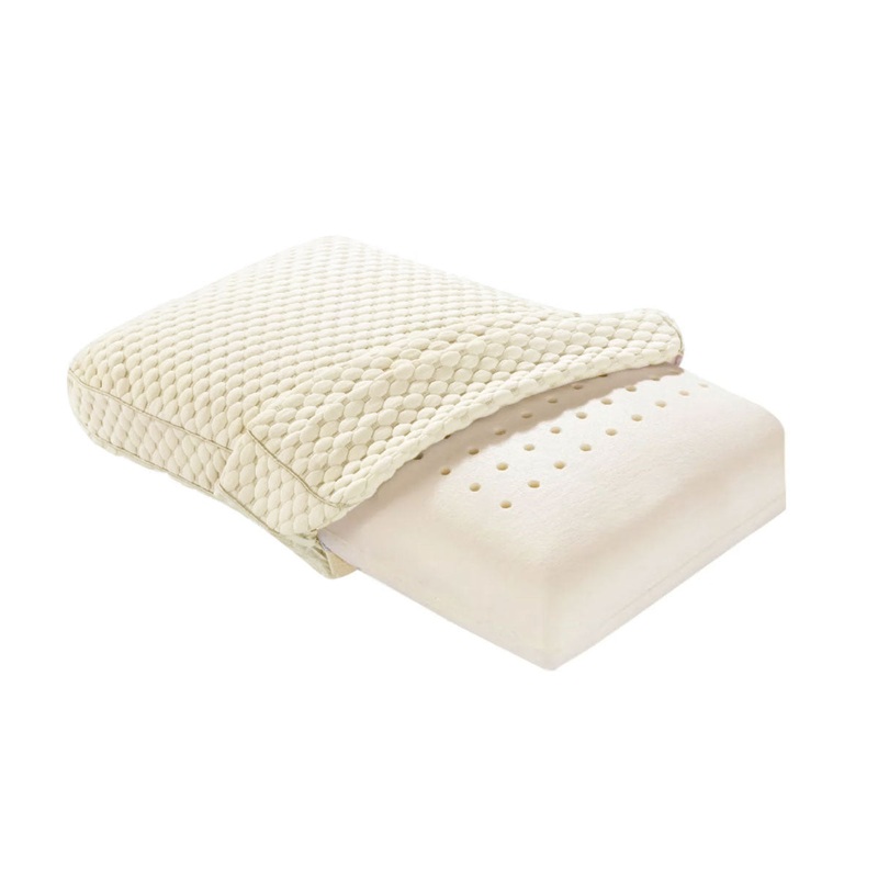 Alastairs Nature Basics Sleep System Memory Foam Gusset Pillow 65 x 40 x 13cm V442-MFL-PILLOW-MEMORYGUSSET-NATURAL-ST