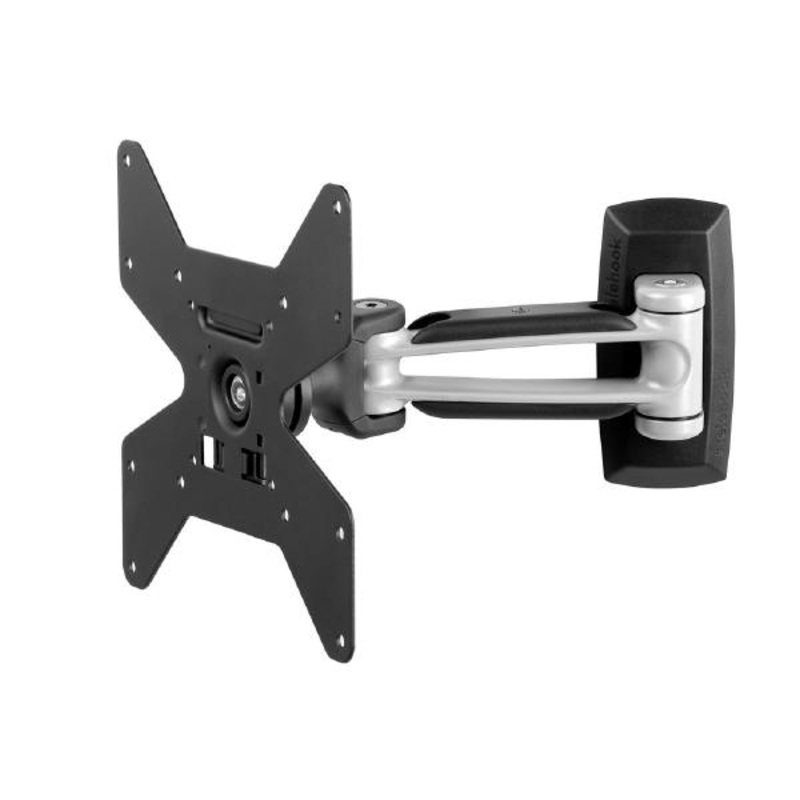 Atdec Telehook 1032 Full Motion Wall Mount. Max load 25kg. VESA up to 200×200 13TH-1032-VFM