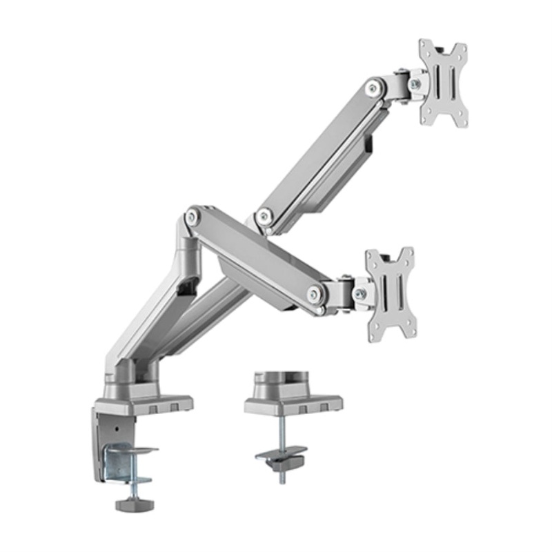 4Cabling Dual Monitor Arm – Mechanical Spring 012.001.1424
