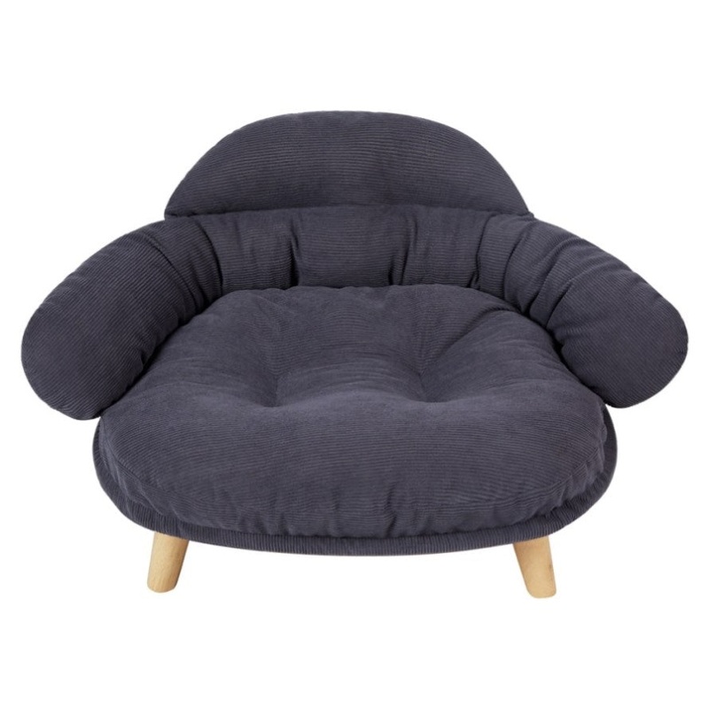 Pawz Elevated Pet Dog Cat Sofa Bed Couch XL Size Grey PT1252-XL-GY